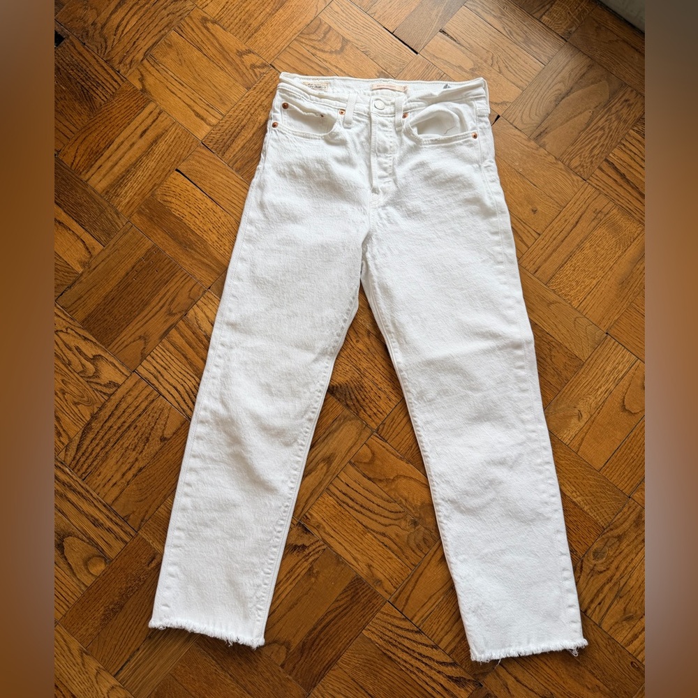 Levi’s White Denim Jeans
